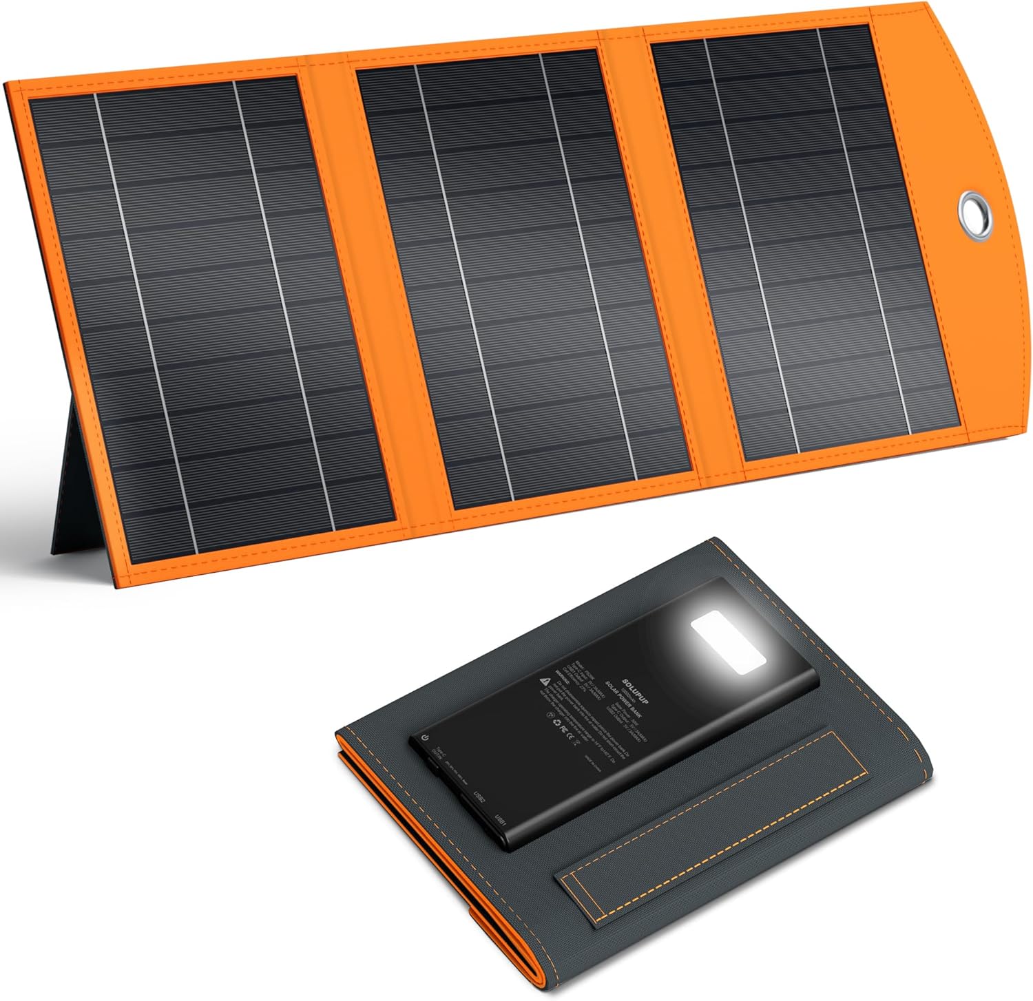 SOLUPUP Solar Charger Power Bank | 30W 10000mah