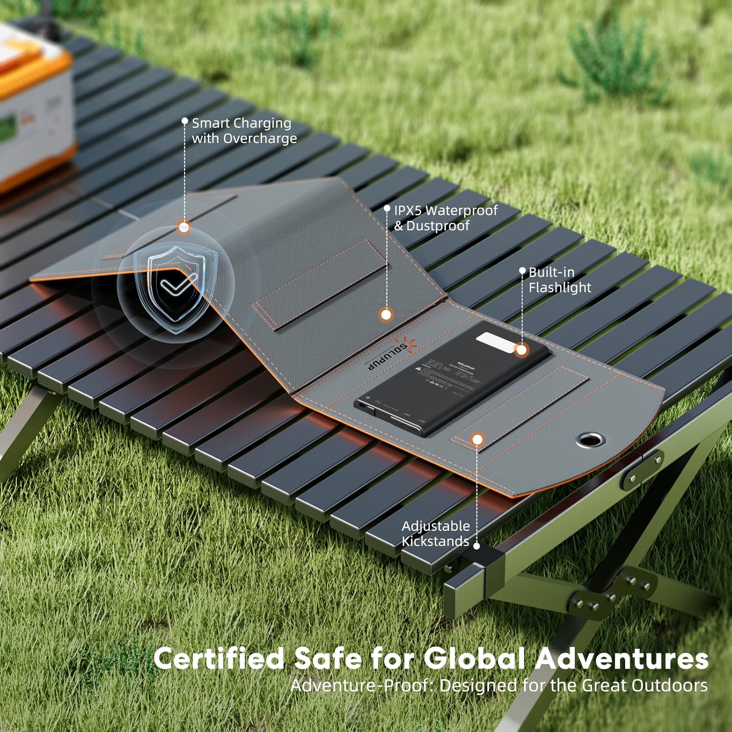 SOLUPUP Solar Charger Power Bank | 30W 10000mah