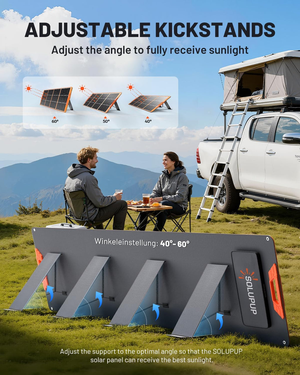 SOLUPUP SP24H Solar Panel | 200W